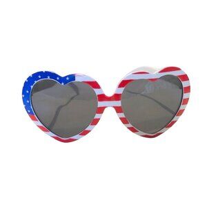 Non- Polarized Novelty Heart Sunglasses